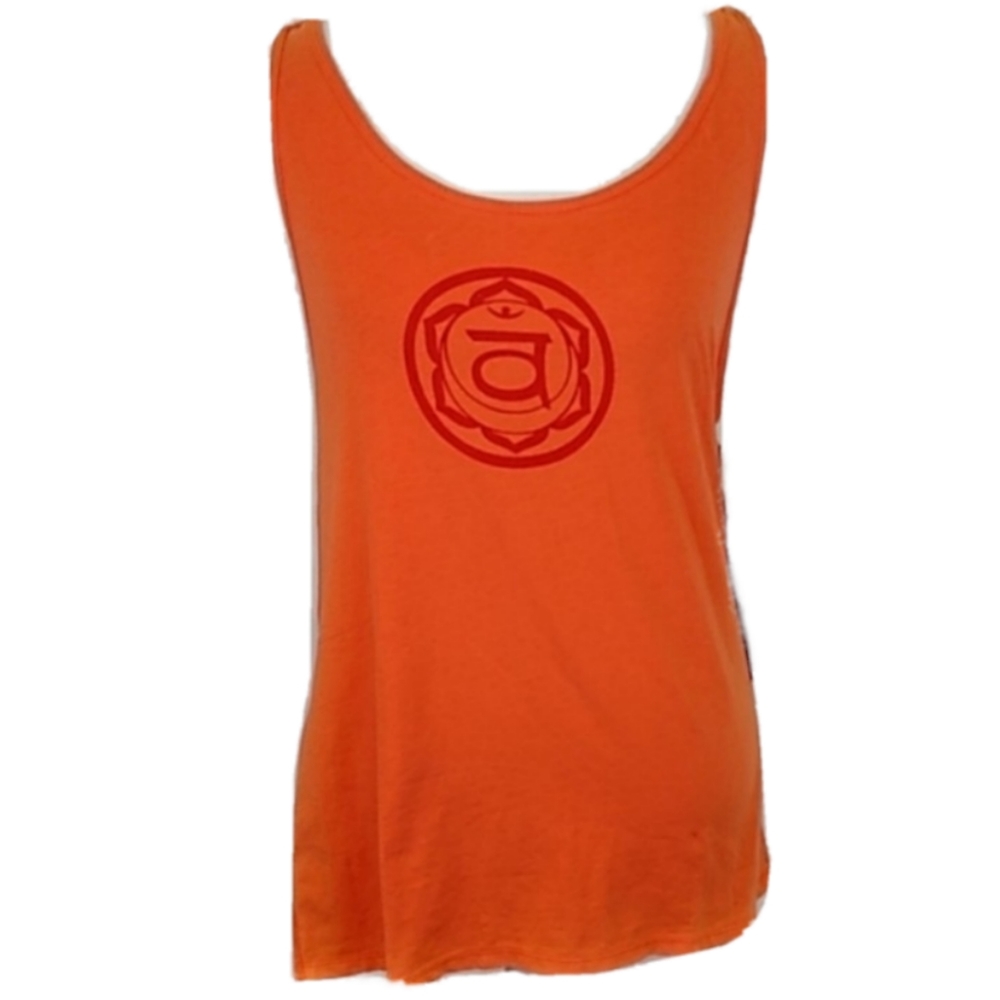 NWT Tantris Racer Back Tank Top Size XL Orange